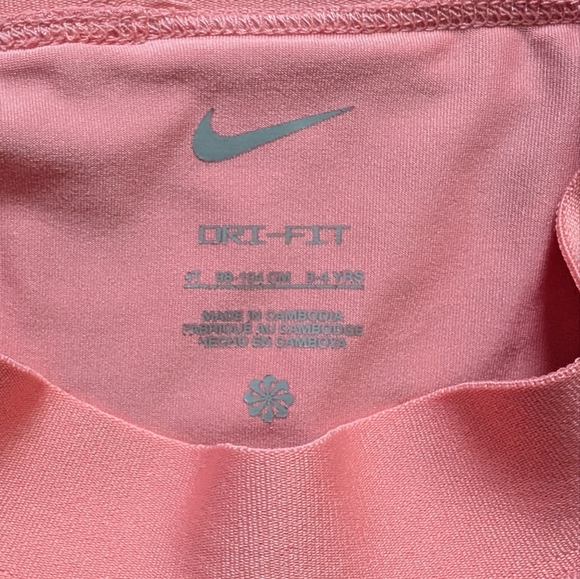 Nike Kids Pink Short Sleeve Tee and Skirt Set - Picture 3 of 5